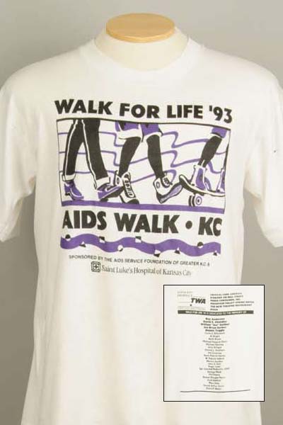 1993 AIDS Walk T-Shirt