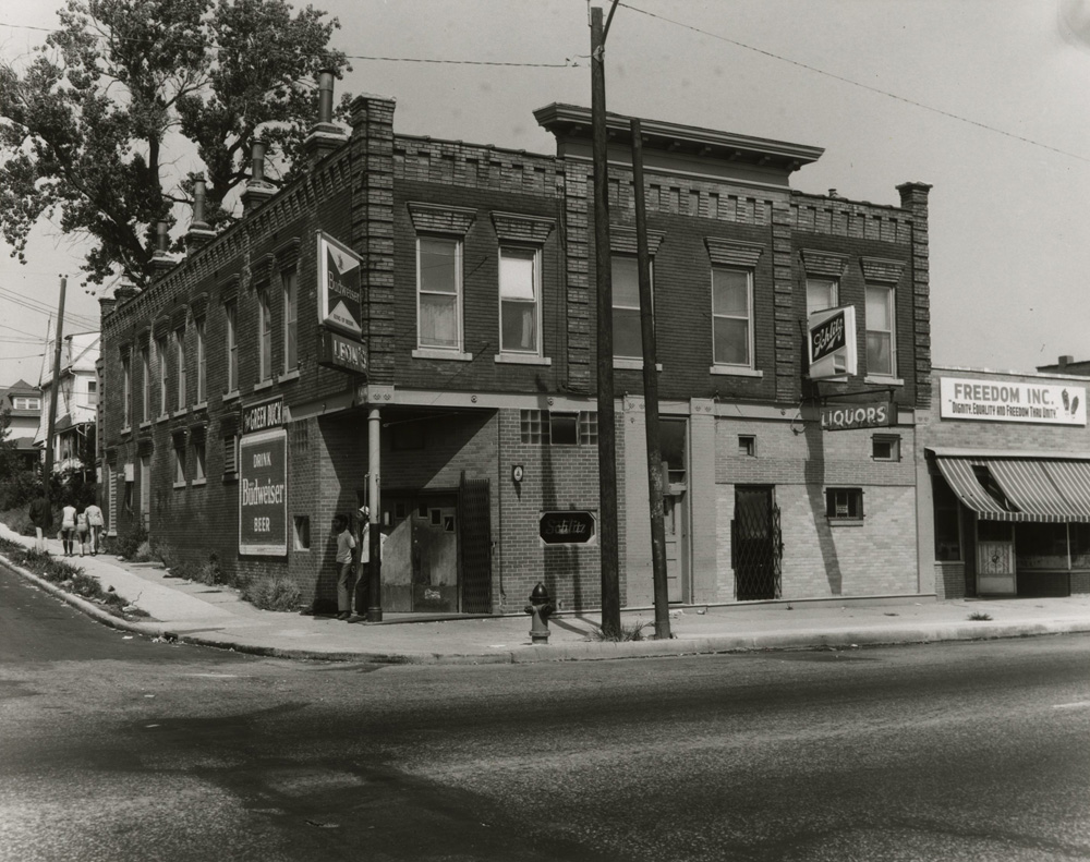 Exterior photo of the Green Duck Tavern