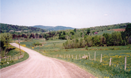 Country road, Vermont