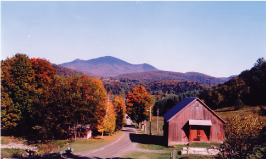 The Holmes family barn, Vermont