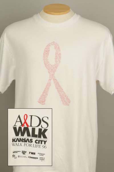 1996 AIDS Walk T-Shirt