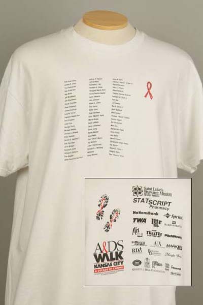 1998 AIDS Walk T-Shirt