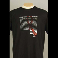 2007 AIDS Walk T-Shirt