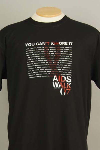 2007 AIDS Walk T-Shirt