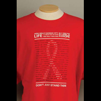 2009 Aids Walk T-Shirt