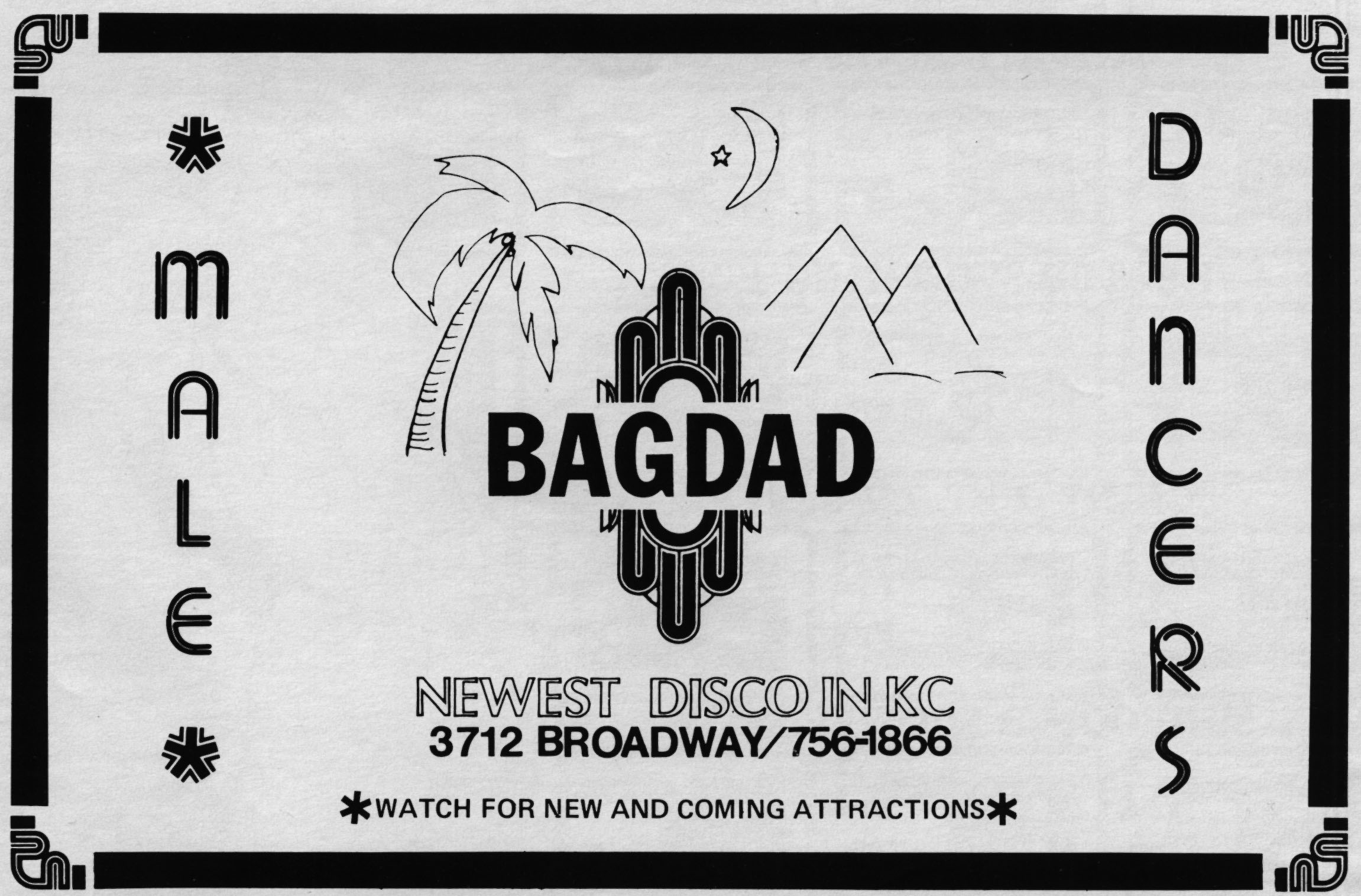 Bagdad logo/ad