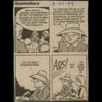 Doonesbury cartoon Kansas City Star/Times March 30, 1989