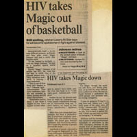 HIV Takes Magic Out Of Basketball Kansas City Star/Times