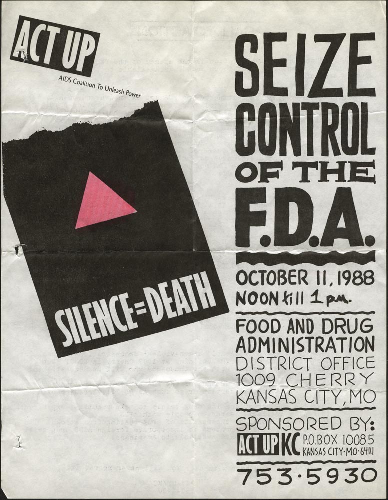 Seize Control Of The F.D.A. Protest/Rally October 11, 1988