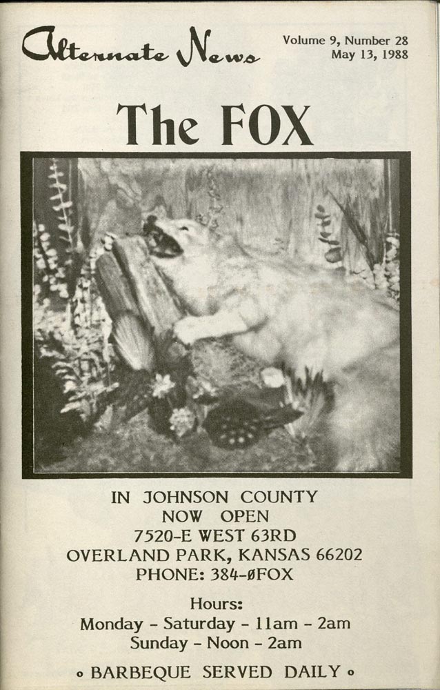 Alternate News: The Fox cover