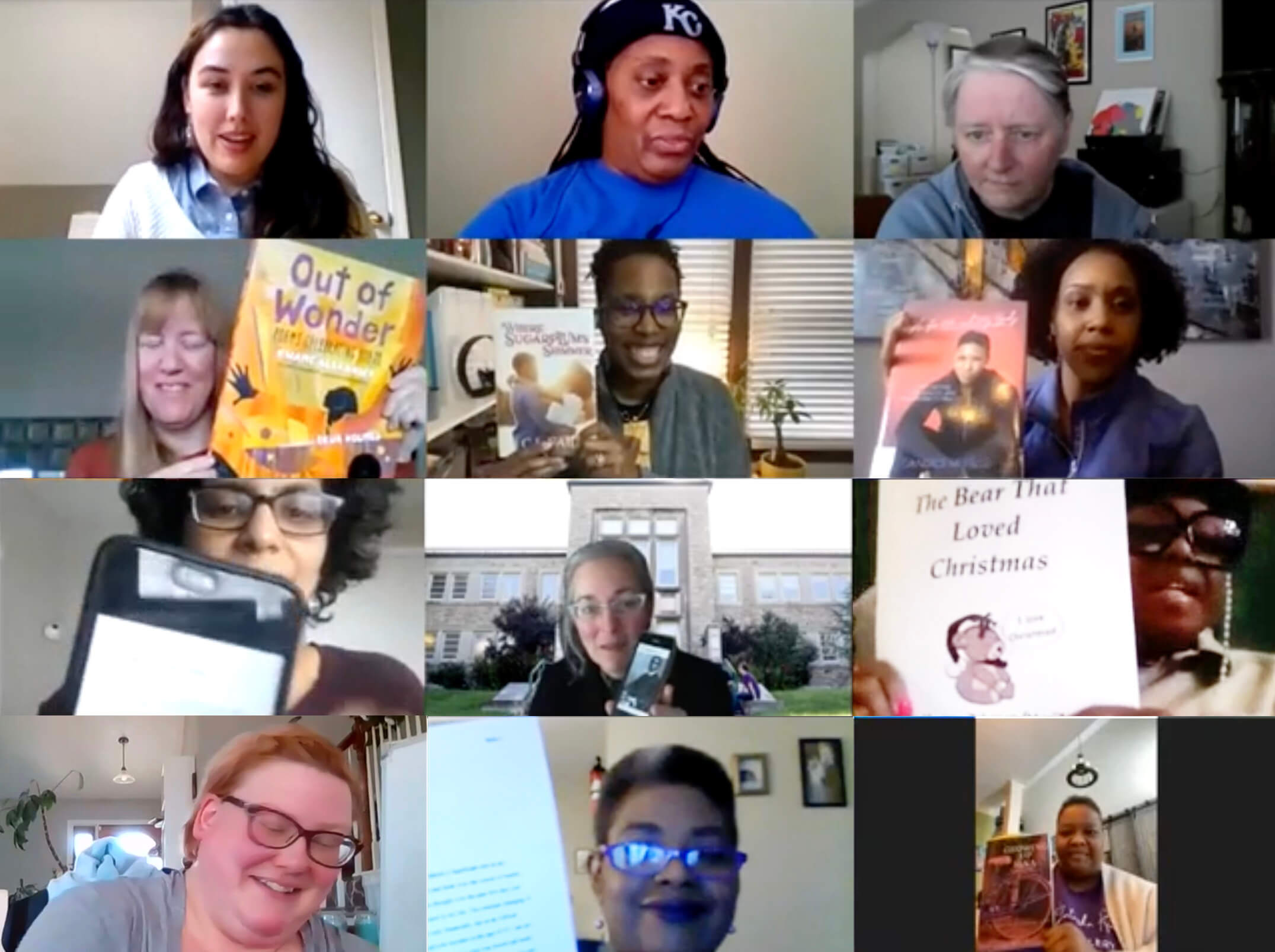 Presenters during the virtual 2021 AARI