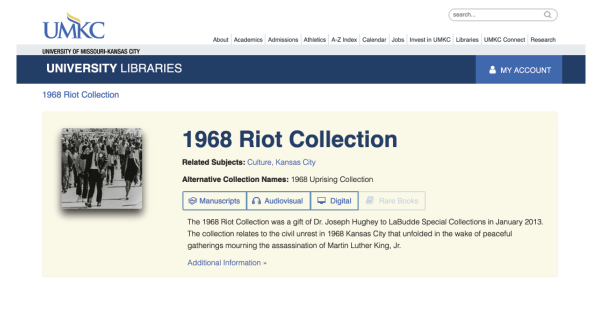 1968 Riot Collection